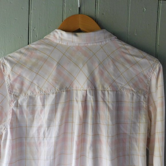 🪵🦔 Pink // White Plaid Shirt 🦔 - Picture 12 of 16